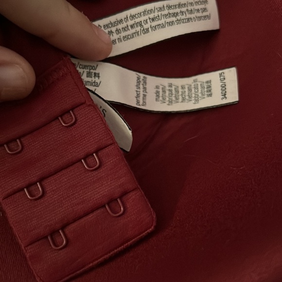 Victoria Secret Perfect Shape Bra 34DDD - Picture 3 of 3